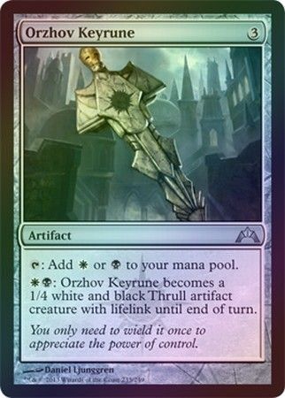 Orzhov Keyrune Foil Gatecrash Foil Singles Orzhov Keyrune Foil Gatecrash Foil Singles