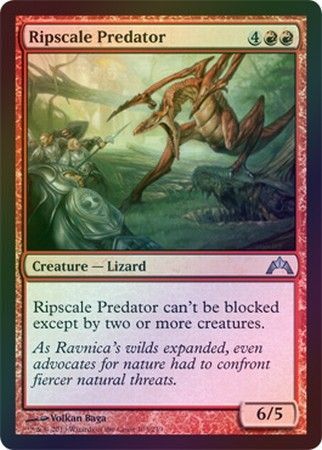 Ripscale Predator Foil Gatecrash Foil Singles Ripscale Predator Foil Gatecrash Foil Singles