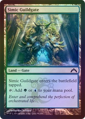 Simic Guildgate Foil Gatecrash Foil Singles Simic Guildgate Foil Gatecrash Foil Singles