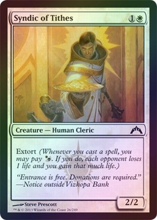 Syndic of Tithes Foil Syndic of Tithes Foil