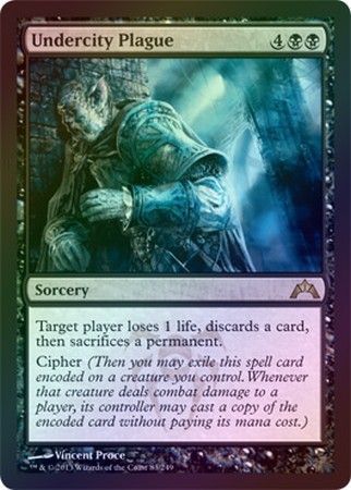 Undercity Plague Foil Gatecrash Foil Singles Undercity Plague Foil Gatecrash Foil Singles