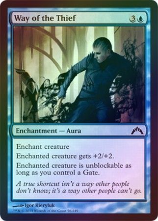 Way of the Thief Foil Gatecrash Foil Singles Way of the Thief Foil Gatecrash Foil Singles