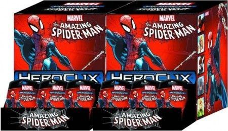 Amazing Spider Man Gravity Feed Case of 2 Display Boxes Marvel Heroclix Heroclix Sealed Product Amazing Spider Man Gravity Feed Case of 2 Display Boxes Marvel Heroclix Heroclix Sealed Product