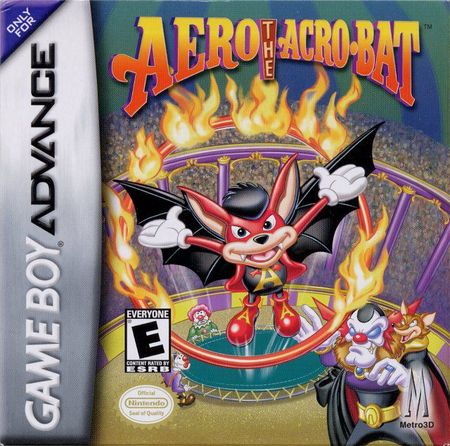 Aero the Acro Bat Game Boy Advance Nintendo Game Boy Advance GBA Aero the Acro Bat Game Boy Advance Nintendo Game Boy Advance GBA