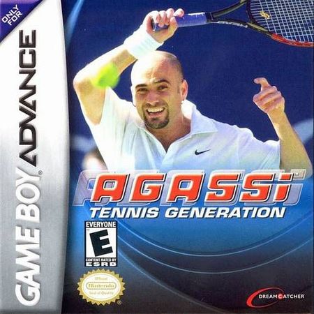 Agassi Tennis Generation Game Boy Advance Nintendo Game Boy Advance GBA Agassi Tennis Generation Game Boy Advance Nintendo Game Boy Advance GBA