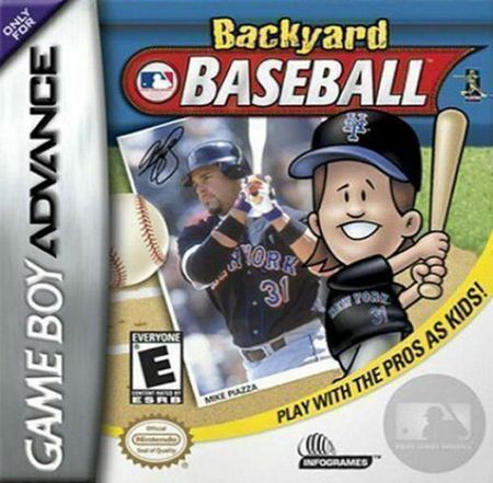 Backyard Baseball Game Boy Advance Video Games Trollandtoad