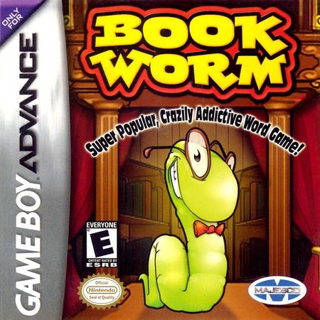 Bookworm Game Boy Advance Nintendo Game Boy Advance GBA Bookworm Game Boy Advance Nintendo Game Boy Advance GBA