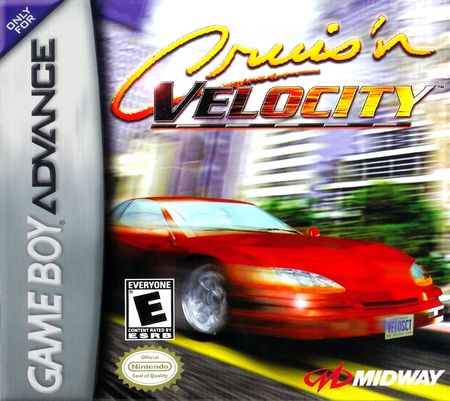 Cruis n Velocity Game Boy Advance Nintendo Game Boy Advance GBA Cruis n Velocity Game Boy Advance Nintendo Game Boy Advance GBA