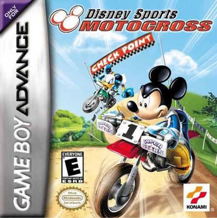 Disney Sports Motocross Game Boy Advance Nintendo Game Boy Advance GBA Disney Sports Motocross Game Boy Advance Nintendo Game Boy Advance GBA