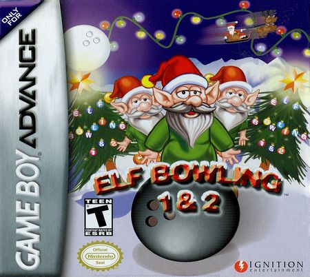 Elf Bowling 1 2 Game Boy Advance Elf Bowling 1 2 Game Boy Advance