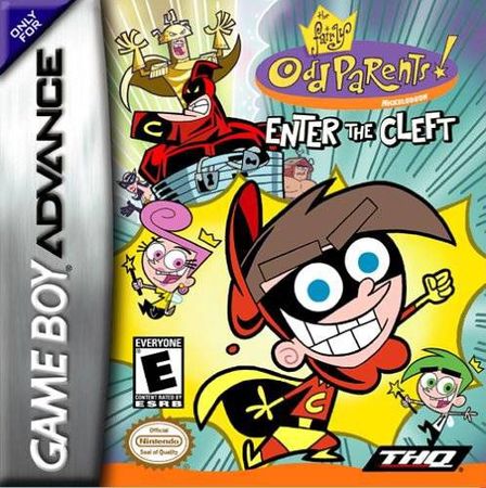 Fairly Odd Parents Enter the Cleft Game Boy Advance Nintendo Game Boy Advance GBA Fairly Odd Parents Enter the Cleft Game Boy Advance Nintendo Game Boy Advance GBA