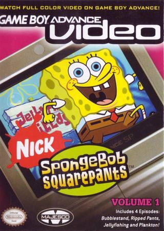 SpongeBob SquarePants Volume 1 Game Boy Advance Nintendo Game Boy Advance GBA SpongeBob SquarePants Volume 1 Game Boy Advance Nintendo Game Boy Advance GBA