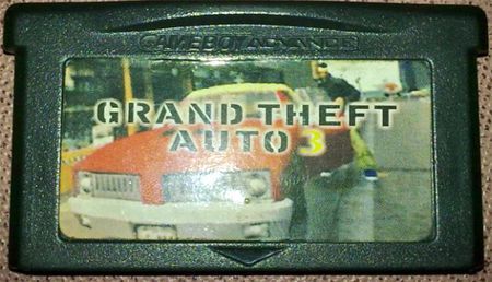 Grand Theft Auto III Game Boy Advance Nintendo Game Boy Advance GBA Grand Theft Auto III Game Boy Advance Nintendo Game Boy Advance GBA