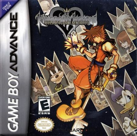 Kingdom Hearts Chain of Memories Game Boy Advance Nintendo Game Boy Advance GBA Kingdom Hearts Chain of Memories Game Boy Advance Nintendo Game Boy Advance GBA