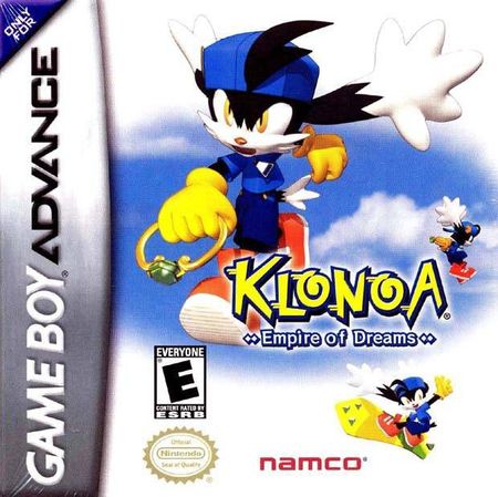 Klonoa Empire of Dreams Game Boy Advance Nintendo Game Boy Advance GBA Klonoa Empire of Dreams Game Boy Advance Nintendo Game Boy Advance GBA