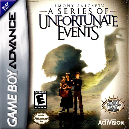 Lemony Snicket s A Series of Unfortunate Events Game Boy Advance Nintendo Game Boy Advance GBA Lemony Snicket s A Series of Unfortunate Events Game Boy Advance Nintendo Game Boy Advance GBA