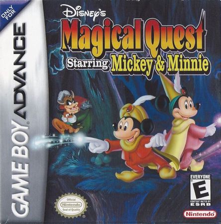 Magical Quest Starring Mickey and Minnie Game Boy Advance Nintendo Game Boy Advance GBA Magical Quest Starring Mickey and Minnie Game Boy Advance Nintendo Game Boy Advance GBA