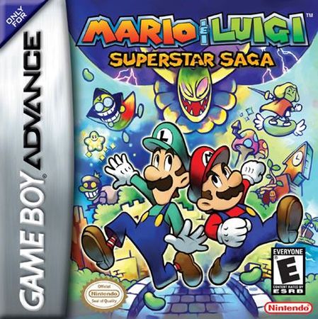 Mario and Luigi Superstar Saga Game Boy Advance Nintendo Game Boy Advance GBA Mario and Luigi Superstar Saga Game Boy Advance Nintendo Game Boy Advance GBA