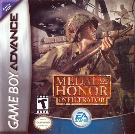 Medal of Honor Infiltrator Game Boy Advance Nintendo Game Boy Advance GBA Medal of Honor Infiltrator Game Boy Advance Nintendo Game Boy Advance GBA