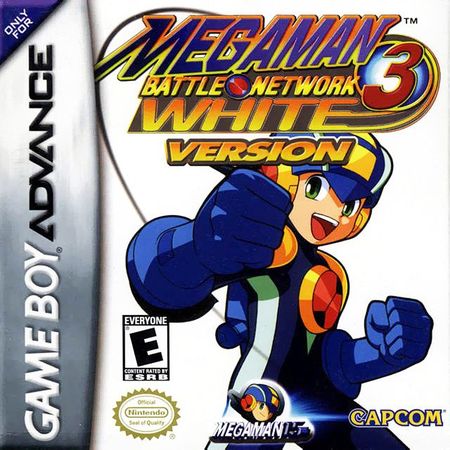 Mega Man Battle Network 3 White Version Game Boy Advance Nintendo Game Boy Advance GBA Mega Man Battle Network 3 White Version Game Boy Advance Nintendo Game Boy Advance GBA