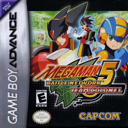 Mega Man Battle Network 5 Team Colonel Game Boy Advance Mega Man Battle Network 5 Team Colonel Game Boy Advance