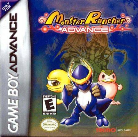Monster Rancher Advance Game Boy Advance Nintendo Game Boy Advance GBA Monster Rancher Advance Game Boy Advance Nintendo Game Boy Advance GBA