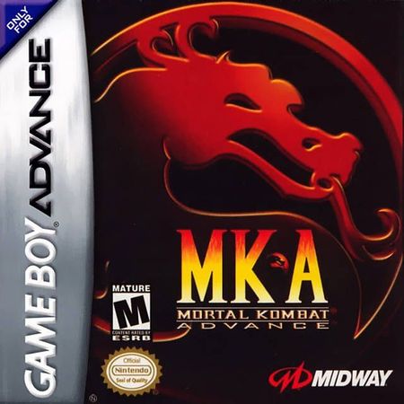 Mortal Kombat Advance Game Boy Advance Nintendo Game Boy Advance GBA Mortal Kombat Advance Game Boy Advance Nintendo Game Boy Advance GBA