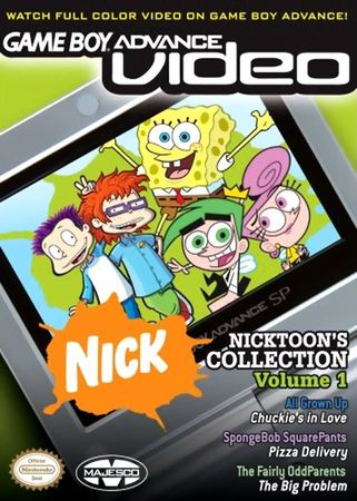 GBA Video Nicktoons Collection Volume 1 Game Boy Advance Nintendo Game Boy Advance GBA GBA Video Nicktoons Collection Volume 1 Game Boy Advance Nintendo Game Boy Advance GBA