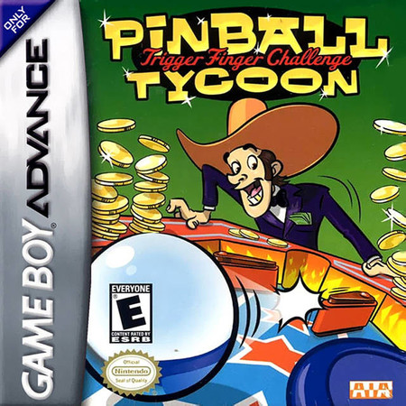 Pinball Tycoon Game Boy Advance Nintendo Game Boy Advance GBA Pinball Tycoon Game Boy Advance Nintendo Game Boy Advance GBA