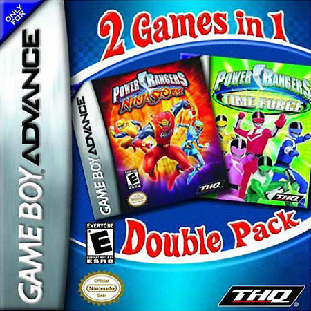 Power Rangers Time Force Power Rangers Ninja Storm Game Boy Advance Nintendo Game Boy Advance GBA Power Rangers Time Force Power Rangers Ninja Storm Game Boy Advance Nintendo Game Boy Advance GBA