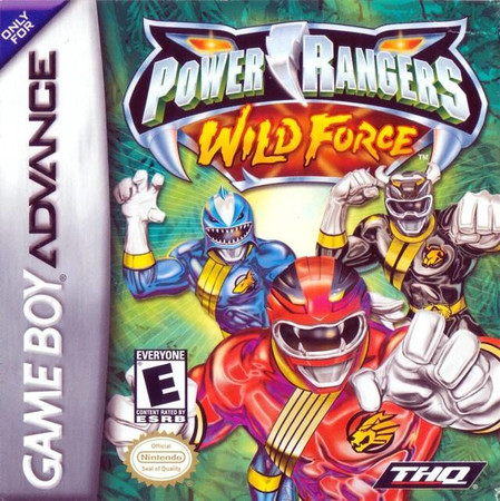 Power Rangers Wild Force Game Boy Advance Nintendo Game Boy Advance GBA Power Rangers Wild Force Game Boy Advance Nintendo Game Boy Advance GBA