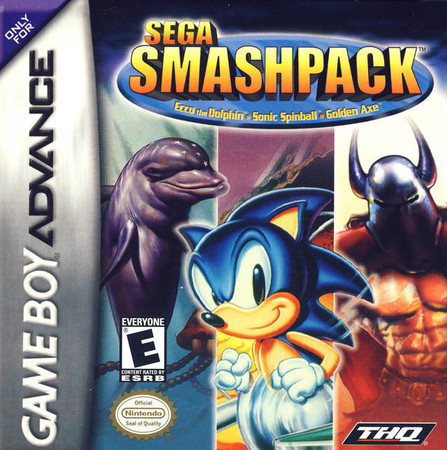 Sega Smash Pack Game Boy Advance Nintendo Game Boy Advance GBA Sega Smash Pack Game Boy Advance Nintendo Game Boy Advance GBA