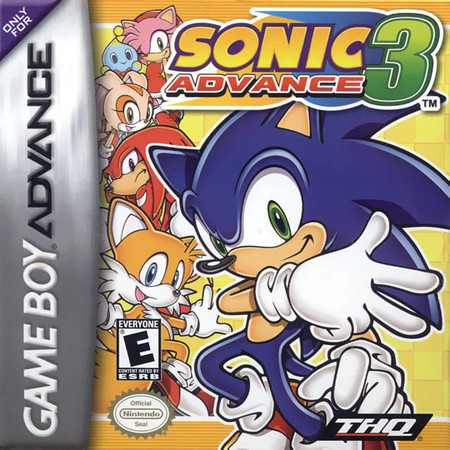 Sonic Advance 3 Game Boy Advance Nintendo Game Boy Advance GBA Sonic Advance 3 Game Boy Advance Nintendo Game Boy Advance GBA