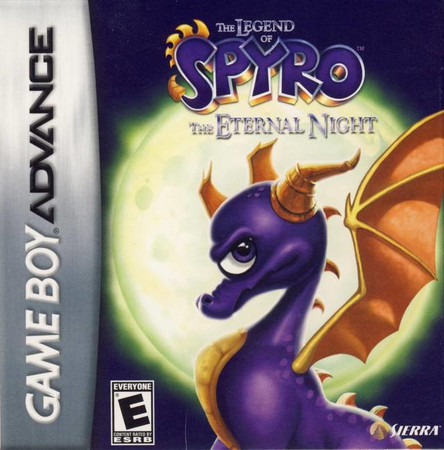 The Legend of Spyro The Eternal Night Game Boy Advance Nintendo Game Boy Advance GBA The Legend of Spyro The Eternal Night Game Boy Advance Nintendo Game Boy Advance GBA