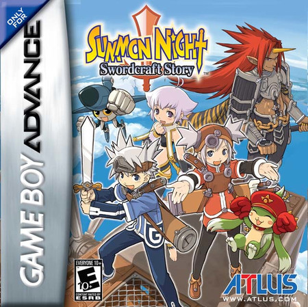 Summon Night Swordcraft Story Game Boy Advance Nintendo Game Boy Advance GBA Summon Night Swordcraft Story Game Boy Advance Nintendo Game Boy Advance GBA