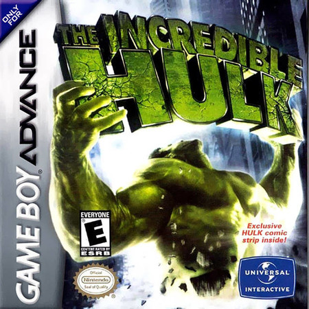 The Incredible Hulk Game Boy Advance Nintendo Game Boy Advance GBA The Incredible Hulk Game Boy Advance Nintendo Game Boy Advance GBA