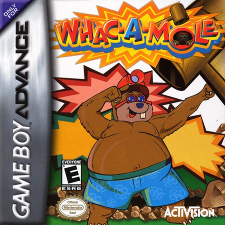 Whac A Mole Game Boy Advance Nintendo Game Boy Advance GBA Whac A Mole Game Boy Advance Nintendo Game Boy Advance GBA