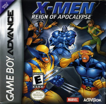 X Men Reign of Apocalypse Game Boy Advance Nintendo Game Boy Advance GBA X Men Reign of Apocalypse Game Boy Advance Nintendo Game Boy Advance GBA