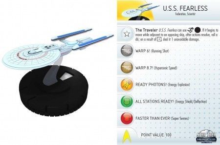 U S S Fearless 101 Star Trek Tactics II Heroclix Other Star Trek Tactics Series II U S S Fearless 101 Star Trek Tactics II Heroclix Other Star Trek Tactics Series II