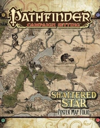 Campaign Setting Shattered Star Poster Map Folio PFRPG PZO9254 Pathfinder Roleplaying Game Campaign Setting Shattered Star Poster Map Folio PFRPG PZO9254 Pathfinder Roleplaying Game