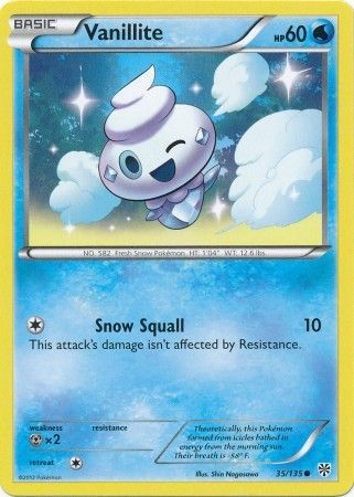 Vanillite 35 135 Common Black White 8 Plasma Storm Singles Vanillite 35 135 Common Black White 8 Plasma Storm Singles