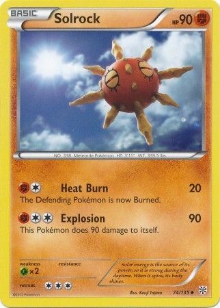 Solrock 74 135 Uncommon Solrock 74 135 Uncommon