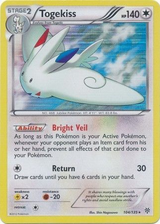 Togekiss 104 135 Holo Rare Togekiss 104 135 Holo Rare
