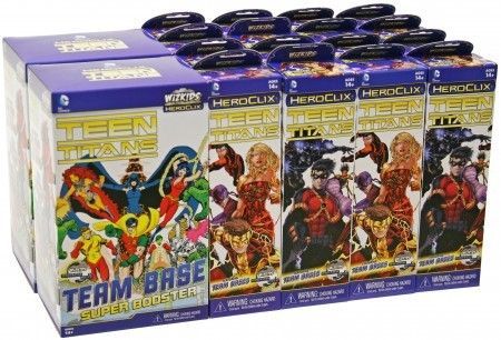 Teen Titans Case of 2 Booster Bricks DC Heroclix Heroclix Sealed Product Teen Titans Case of 2 Booster Bricks DC Heroclix Heroclix Sealed Product