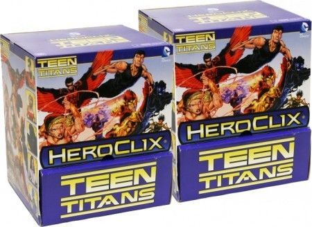 Teen Titans Gravity Feed Case of 2 Display Boxes DC Heroclix Heroclix Sealed Product Teen Titans Gravity Feed Case of 2 Display Boxes DC Heroclix Heroclix Sealed Product