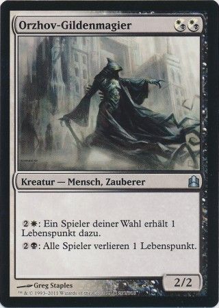 Orzhov Guildmage Orzhov Gildenmagier 217 318 Commander Deck German Singles Orzhov Guildmage Orzhov Gildenmagier 217 318 Commander Deck German Singles