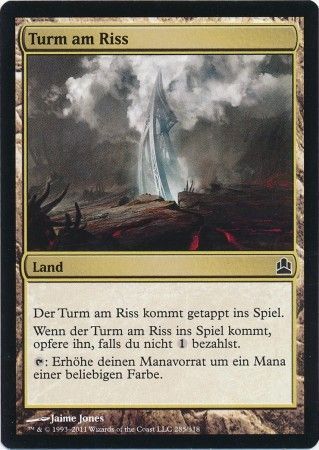 Rupture Spire Turm am Riss 285 318 Commander Deck German Singles Rupture Spire Turm am Riss 285 318 Commander Deck German Singles