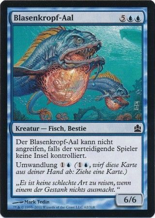 Blasenkropf Aal Slipstream Eel 062 318 German Commander Deck German Singles Blasenkropf Aal Slipstream Eel 062 318 German Commander Deck German Singles
