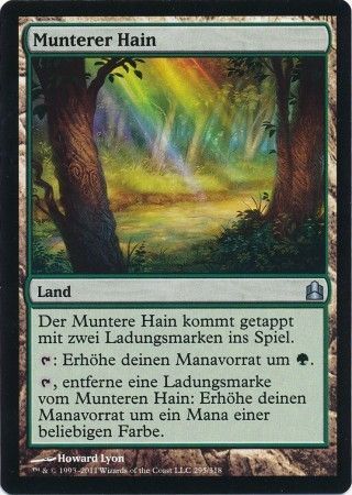 Vivid Grove Munterer Hain 295 318 Commander Deck German Singles Vivid Grove Munterer Hain 295 318 Commander Deck German Singles