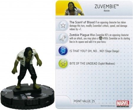 Zuvembie 006 Amazing Spider Man Marvel Heroclix Amazing Spider Man Booster Set Singles Zuvembie 006 Amazing Spider Man Marvel Heroclix Amazing Spider Man Booster Set Singles